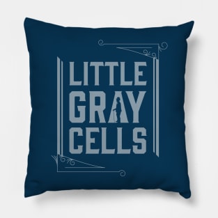 Little Gray Cells Pillow