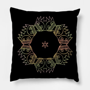 Ween Boognish Mandala Pillow