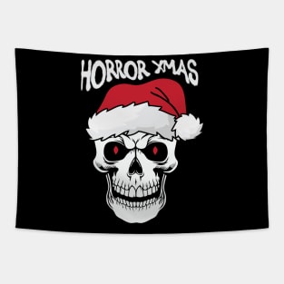 Skull Santa Claus Horror Xmas Funny Christmas Gift Tapestry