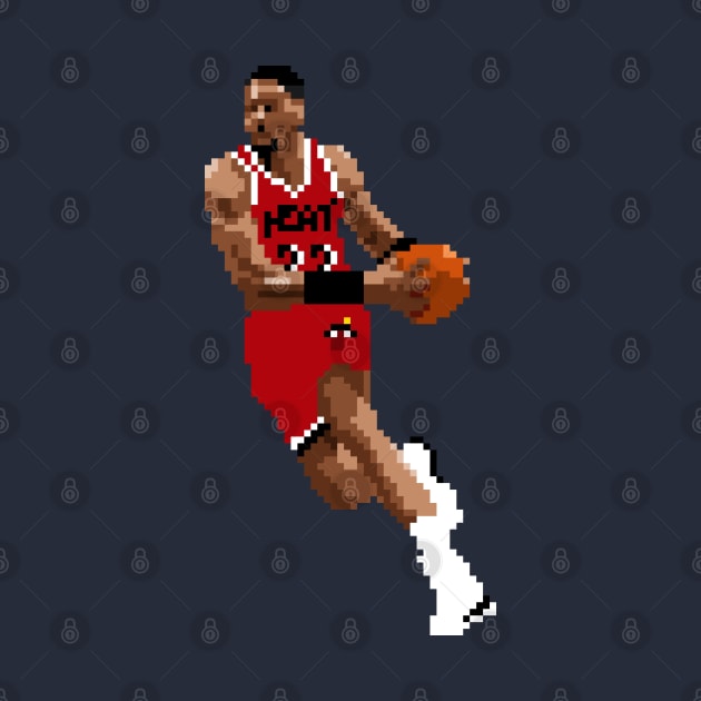 Alonzo Mourning Pixel Drive. by qiangdade