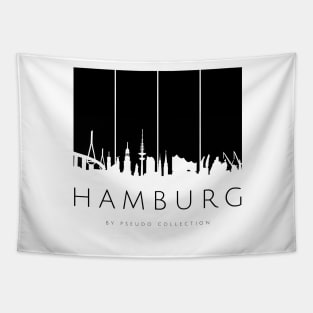 Hamburg skyline Tapestry