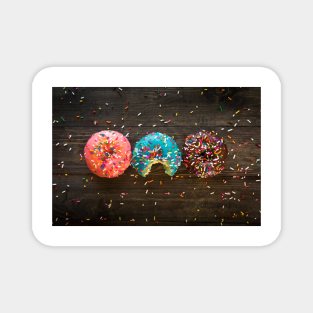 Three Donuts Magnet