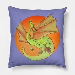 Rise and Shine Dragon Pillow