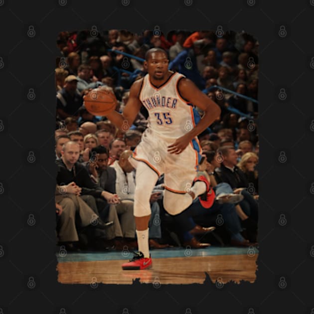 Kevin Durant in Thunderstruck Vintage by CAH BLUSUKAN