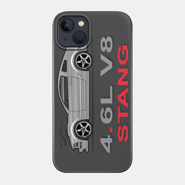 2005-2009 Silver - Ford Mustang - Phone Case