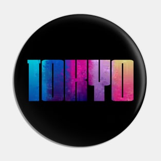 Tokyo Cyberpunk Colors Pin