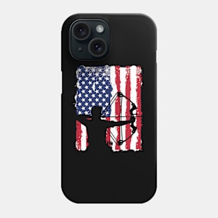 USA Flag Archery Phone Case