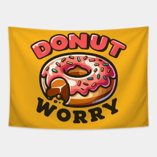 Donut Worry: Bite-Sized Delight Tapestry