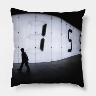 Man in the numbers Pillow