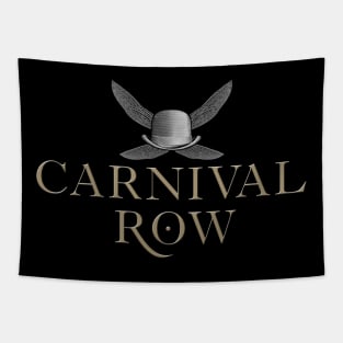 Carnival Row Winged Bowler Large Text Tapestry