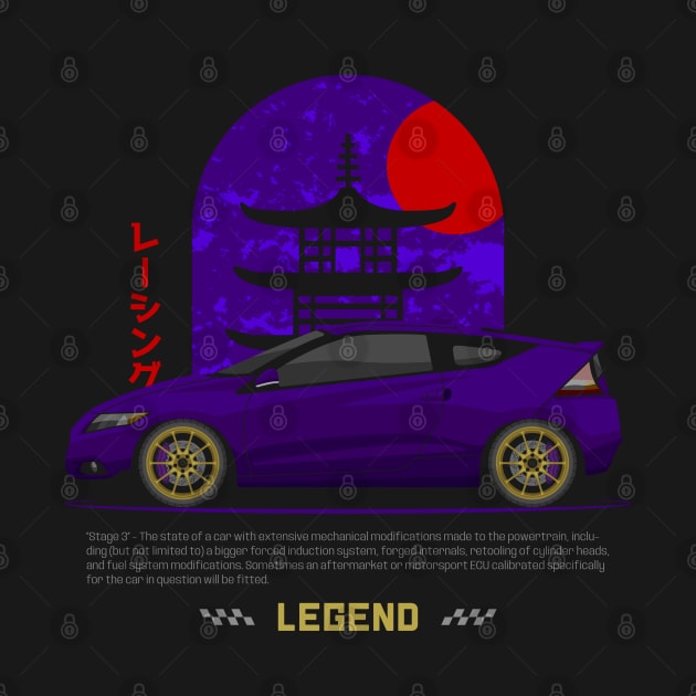 Tuner Purple CRZ JDM by GoldenTuners