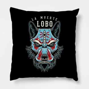 LUCHA LIBRE WOLF Pillow