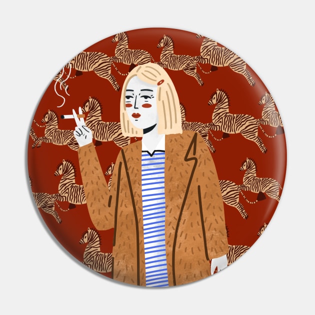 Margot Tenenbaum Pin by London Colin