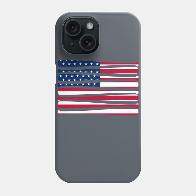 United States of Baseball Phone Case by scornely