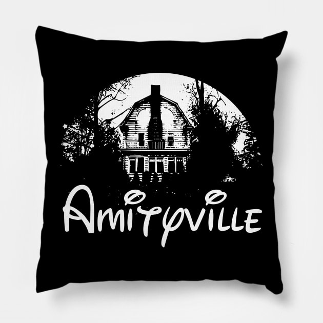 Amityville Horror Pillow by Renegade Rags