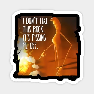 Marcus The Worm I Don't Like This Rock - The Worm Magnet