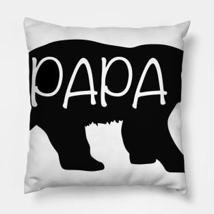 Papa Bear Shirt Pillow