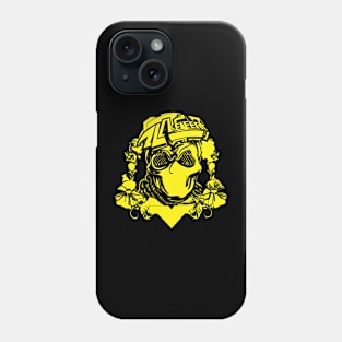 old school skull AM Phone Case