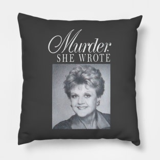 Murder she wrote - Vintage Pillow