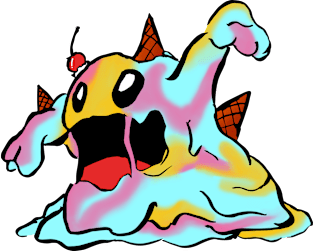 Ice Cream Kaiju Magnet