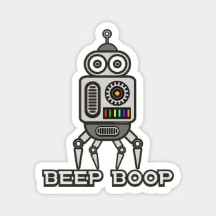 Beep Boop Robot Magnet