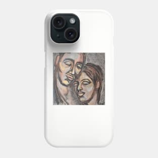 Lovers - The Portrait Of Love 2 Phone Case