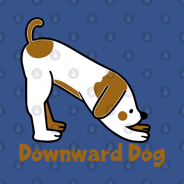 Downward Dog by KayBee Gift Shop