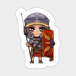 Cute Roman Empire Legionary - Soldier Warrior History Magnet