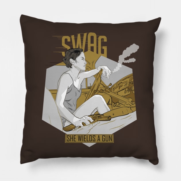 SWAG Pillow by rjartworks