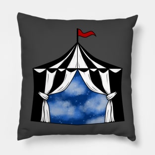 Night Circus Tent Pillow