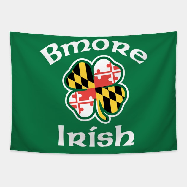 Baltimore Bmore Irish. Tapestry by sudiptochy29