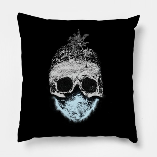 Sumer Skull Pillow by Mrz Project