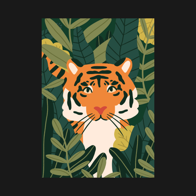 Jungle Tiger by rafaelaper