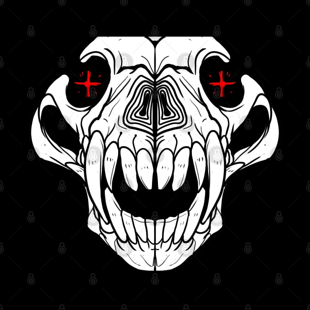 DOG SKULL by GRIFINITY