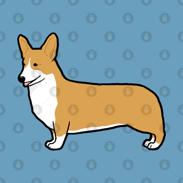 Pembroke Welsh Corgi by Coffee Squirrel