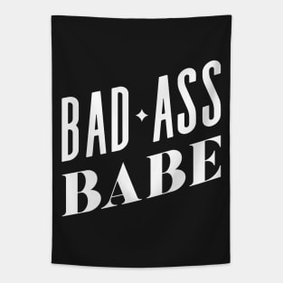 Bad Ass Babe Tapestry