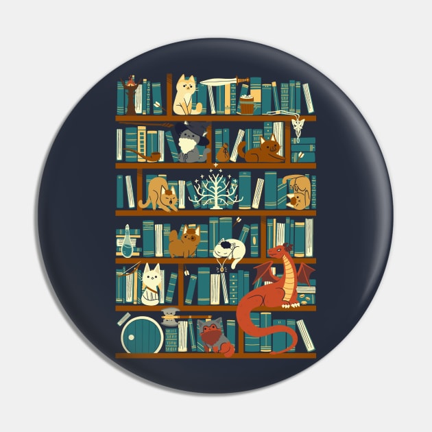 Library of the Ring Pin by TaylorRoss1