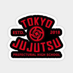 Jujutsu kaisen (Back print) Baseball Tee Magnet