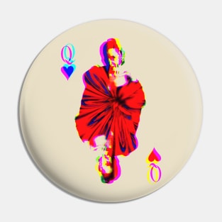 Billie Holiday queen of hearts Pin