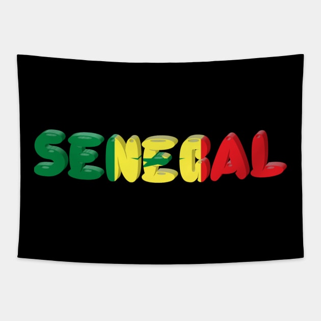 Senegal! Tapestry by MysticTimeline