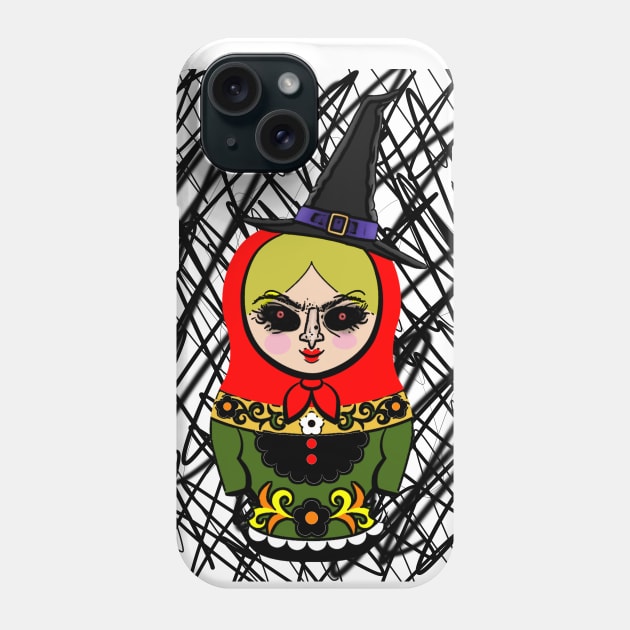 Evil Russian Doll Phone Case by Dead but Adorable by Nonsense and Relish