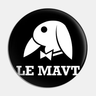 LE MAVT - LOP BUNNY LOGO Pin