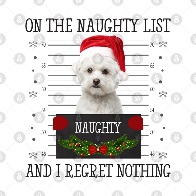 On The Naughty List, And I Regret Nothing by CoolTees