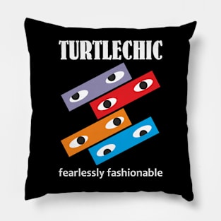 Ninja Vibes: Fearlessly Fashionable Pillow