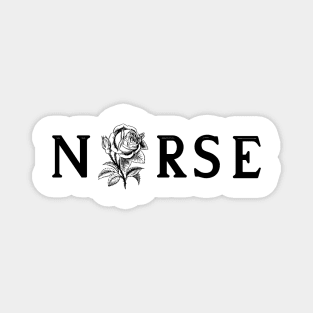 nurse with flower Magnet