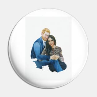 Prince Harry & Meghan Markle Pin