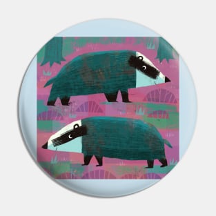 Badgers! Pin