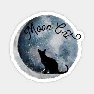 Moon Cat Magnet