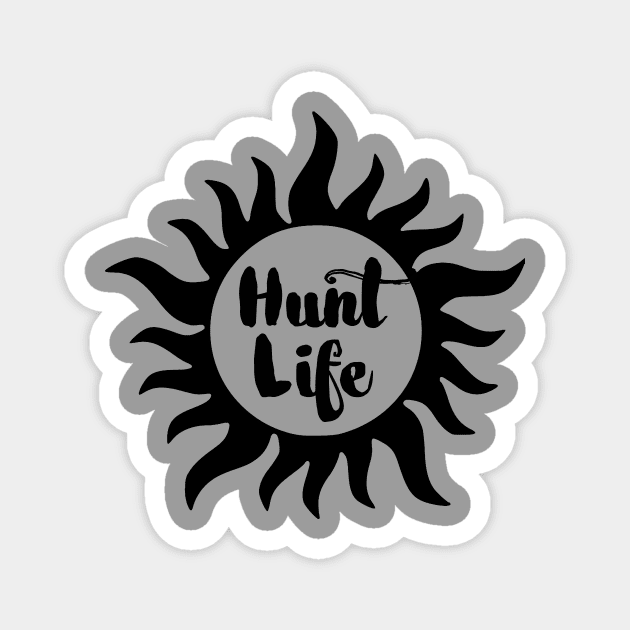 Hunt Life Logo Magnet by ArtsyDenise