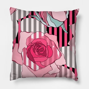 Another Rose Pattern Design Pillow